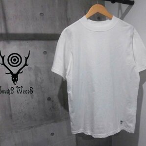 South2 West8/S2W8サウスツーウエストエイト KP904 S/S Mock Neck Tee-Cordura Jerseyモックネック TシャツS/メンズ/ネペンテス/ニードルズの画像1