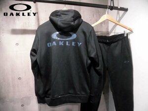 OAKLEY Oacley ENHANCE TECHNICAL FREECE JACKET*PANTS Qd8.7 sweat fleece jacket x pants setup L/ top and bottom set / men's 