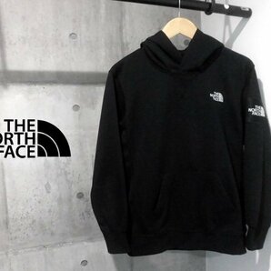 THE NORTH FACE ノースフェイス SquareLogo Hoodie スクエアロゴ プルパーカー パーカーS/スウェット フーディ/黒 ブラック/メンズ/NT12035の画像1