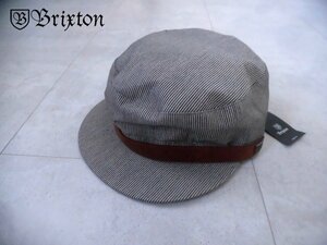 新品 BRIXTON ブリクストン STYLE：BUSKER ワークキャップ キャスケット サイズXL（62cm） ヒッコリー 帽子