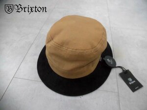 新品 BRIXTON ブリクストン STYLE：TULL バケットハット サイズM（58cm）ブラウン×デニム リバーシブル可