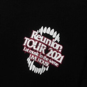 Reunion TOUR 2021 ライブツアー パーカーL/黒 ブラック/10-FEET ELLEGARDENエルレガーデン マキシマムザホルモンの画像4
