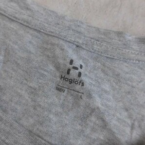 HAGLOFS ホグロフス Camp Tee キャンプTシャツL/ロゴプリント 半袖 Tシャツ L/グレー/メンズ/アウトドア/603511の画像5