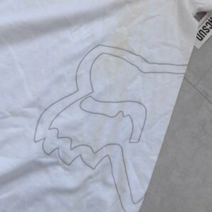 FOX RACING フォックスレーシング × HONDA ホンダ オフィシャル コラボ ロゴプリント半袖 TシャツXL/白 ホワイト/メンズ/バイクの画像6