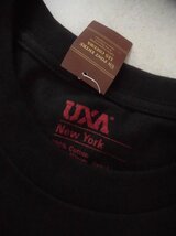 新品 USA製 UXA NEW YORK Mark Gonzales マークゴンザレス コラボ Hoodz Tee 半袖 Tシャツ L/黒 ブラック/メンズ/スケートボード/米国製_画像5