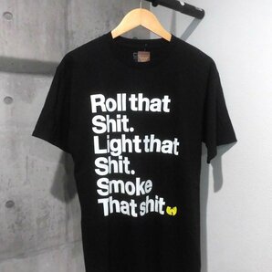 新品 USA製 WU-TANG CLAN ウータンクラン × Rocksmith ロックスミス SMOKE THAT TシャツM/Wu-Tang Brand LTD/WU WEAR HIP HOPヒップホップの画像2