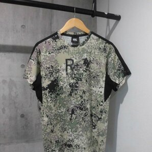 CANTERBURY カンタベリー R+ S/S PERFORMANCE TEE パフォーマンス 半袖 TシャツM/カモフラ Tee/メンズ/ラグビー/RP39022の画像2