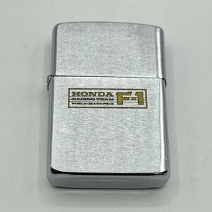 火花OK☆ Zippo ジッポー オイルライター HONDA ホンダ F-1 1985年製 【4262】 