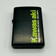 未使用品☆ Zippo ジッポー オイルライター KAWASAKI カワサキモータース 川崎重工業 1999年製 【4351】_画像1