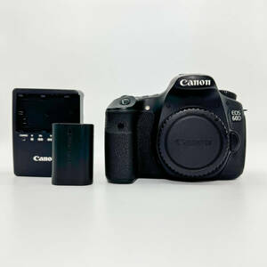 ◆動作確認済み◆ キャノン Canon EOS 60D DS126281 ボディ 充電器 社外製バッテリー付属 カメラ 【4206】