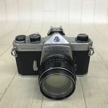 B1931 レトロ ASAHI PENTAX SPOTMATIC SP 一眼レフ フイルムカメラ Super-TAKUMAR 1:1.4/50 レンズ 動作未確認 ジャンク_画像1