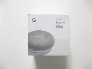 N　Google Home Mini　チョーク　GA00210-JP　スマートスピーカー　グーグルアシスタント　グーグルホームミニ　未使用