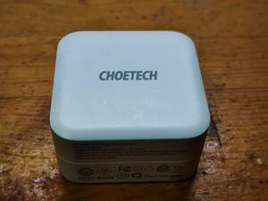 Choetech PD65W GaN（窒化ガリウム）2ポート（タイプC×1 USB-A×1) 充電器