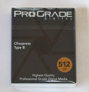 PRO GRADE CFexpress Type B Gold 512GB Gen 4.0 R:3400MB/sec W:2400MB/sec　正規品　未開封新品 　 