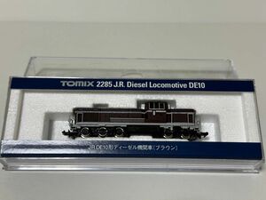 希少 美品 TOMIX DE10形 ディーゼル機関車 ブラウン Nゲージ