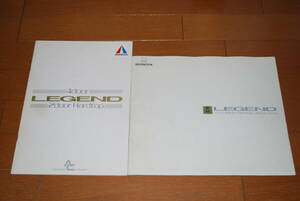  Honda first generation Legend catalog Showa era 63 year 2 month 26 page accessory catalog (30 page ) attaching HONDA
