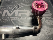 YURUGIX MAX-12TG Ver.4 TypeR 2021 SPEC1 ブレークイン済 YE-12001R3/1 エンジン 中古 マフラー付 サーパント IF15 MTX7R 等_画像2