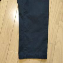 激安 UNIQLO ユニクロ チノパン ストレッチパンツ W79cm 股下72cm ブラック 黒_画像7