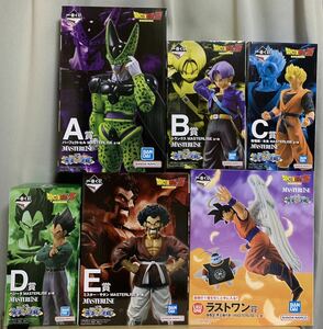 【未開封】一番くじ ドラゴンボール 未来への決闘 A賞 セル B賞 トランクス C賞 孫悟飯 D賞 ベジータ E賞 サタン ラストワン賞 孫悟空