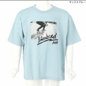 スケートボードフォトビッグTシャツ ANAP KIDS