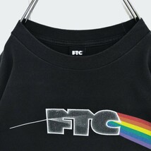 《FTC /エフティーシー》虹色　レインボー　ロゴ　Tシャツ　半袖_画像4