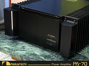 Nakamichi PA-70!STASIS circuit installing Nakamichi . power amplifier![SP terminal exchange * maintenance settled | beautiful goods ]