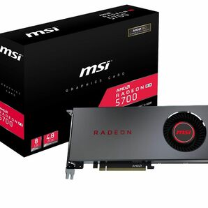 開封のみ 新品未使用 美品 AMD Radeon RX5700 8G msi グラフィックボード タバコ臭無し 本体のみ