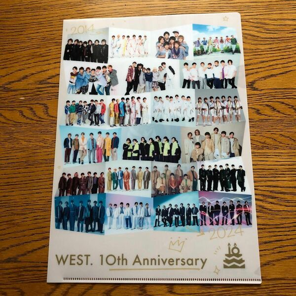 WEST.10th Anniversary クリアファイル　集合