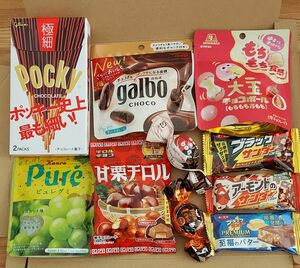 ●⑥お菓子詰め合わせ10点セット◆◆◆フォローでプレゼント・ご好評につき緩衝材の代わりに小さめのお菓子たくさん詰めます◆◆◆ 