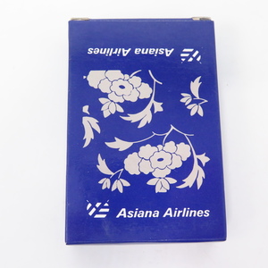 846.* Asiana Airlines playing cards free shipping [ inspection : Korea asiana airlines jugglery game MADE Casino USA ]