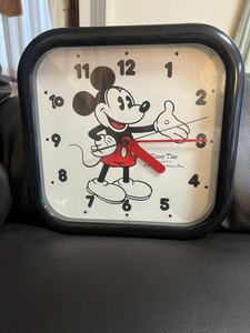 SEIKO セイコー DisneyTime ディズニータイム ミッキーマウス 掛け時計 FW635K ディズニープロダクション　昭和レトロ　壁掛け時計