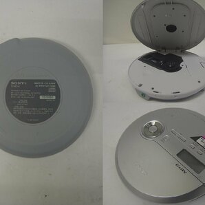 6■/Zこ7719 SONY ソニー CD WALKMAN CDウォークマン D-EJ1000、D-EJ855、D-E888、D-NE241 通電〇 動作未確認 ジャンク 4個セット 保証無の画像9