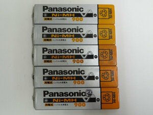 yu#/Z.7773 Panasonic Panasonic original rechargeable Nickel-Metal Hydride battery / HHF-AZ09 / 1.2V 900m(MIN) /5 piece summarize used operation not yet verification guarantee less 