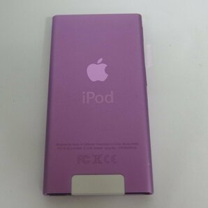 ユ■IP564 ♪Apple iPod nano A1446 第7世代 16GB 初期化済 現状品の画像4