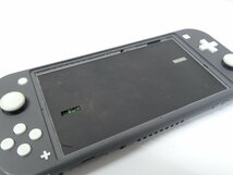 レ■/Zこ7819　Nintendo Switch Lite スイッチライト グレイ 訳ありジャンク / HDH-001 / 保証無_画像3