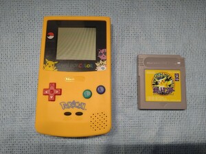 ゲームボーイ 任天堂 ゲームボーイカラー Nintendo ポケモン　ピカチュウ　ポケットモンスター GAME　BOY COLOR ニンテンドー