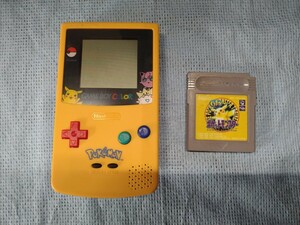 ゲームボーイカラー Nintendo ゲームボーイ 任天堂 GAMEBOY COLOR ポケットモンスター ニンテンドー ポケモン　ピカチュウ