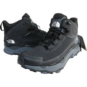 定2.5万 新品◆THE NORTH FACE◆防水 透湿 Vectiv Exploris Mid FUTURELIGHT トレッキングシューズ 26.5cm 黒◆ノースフェイス◆aga J2285