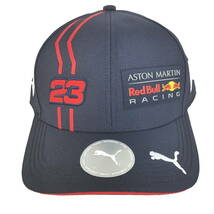 新品◆PUMA×Red Bull RACING◆AMRBR レプリカ Alex Albon BB Cap 紺◆プーマ 帽子 キャップ レッドブル ASTON MARTIN 023293◆J1930b_画像2