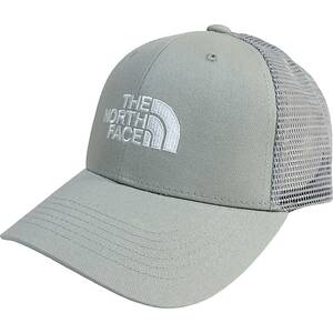 新品◆THE NORTH FACE◆COTTON MESH HARD CAP コットンメッシュハードキャップ 灰◆ノースフェイス ハーフドーム ロゴ刺繍◆J2315