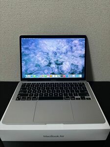 【超美品】 MacBook Air M1 13インチ メモリ16GB/SSD2TB シルバー Keyboard-英語（US)