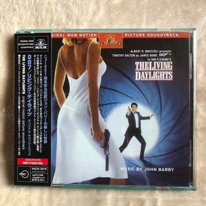 【即決】007/リビング・デイライツ OST拡張盤 ジョン・バリー/a-ha/プリテンダーズ 貴重廃盤 国内サンプル 美品