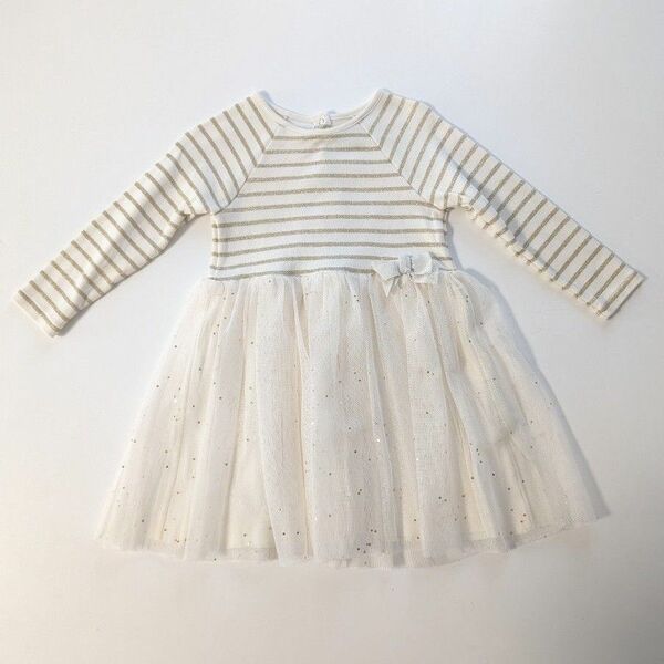 PETIT BATEAU　プチバトー　長袖　 ワンピース