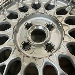 BBS！RG！14インチ！4本セット！6J+45！PCD100 4穴！キャップレンチおまけ付き！軽自動車にピッタリ！売切！新潟発！の画像6