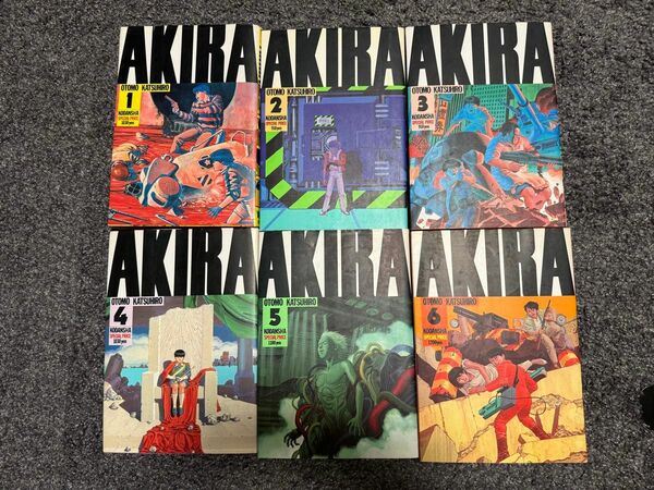 AKIRA1~6巻 全巻セット AKIRA アキラ 大友克洋 全巻セット 講談社