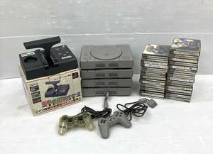 〈ホビー〉SONY ソニー　ゲーム　Play Station プレステ 本体　コントローラー ソフト【中古/現状品/ジャンク品/まとめ品】003841-③ 