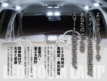 【ネコポス限定送料】 ムラーノ Z50用 LEDルームランプ 8P 60発 SMD 1148_画像2