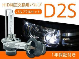 エアトレック スポーツギア CU5W 純正HID車 交換バルブ D2S 6000K 8000K 選択 ヘッドライト 2本セット