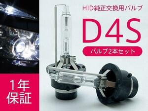 カローラ フィールダー 前期 40系 純正HID車 交換バルブ D4S 6000K 8000K 選択 ヘッドライト 2本セット