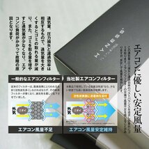 【送料無料】エアコンフィルター 高性能タイプ アベンシス ワゴン ZRT272 87139-52040 87139-30040 活性炭1250mg 消臭 花粉 PM2.5_画像6